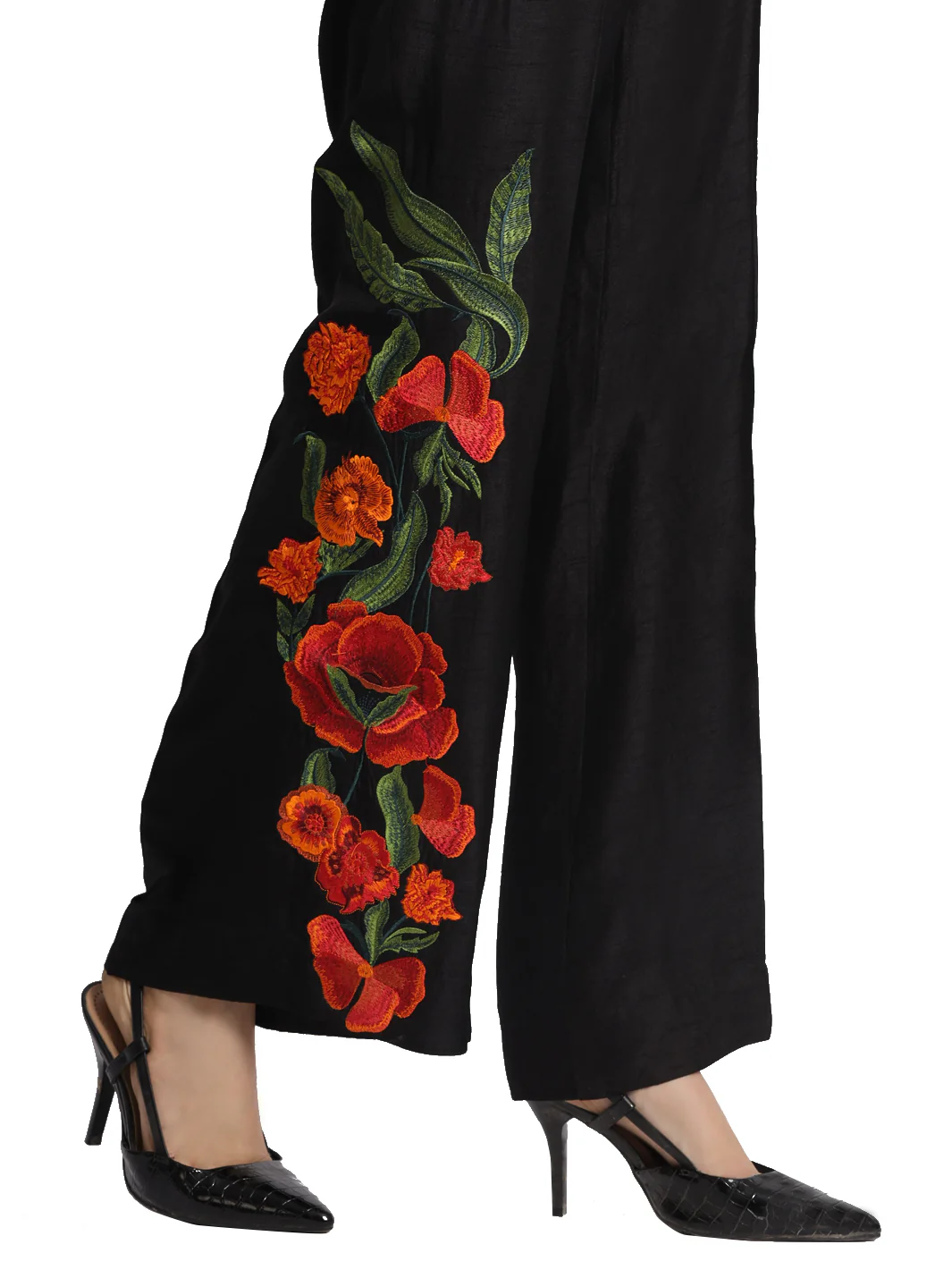Black Women Trouser - AL-T-491 - Image 2