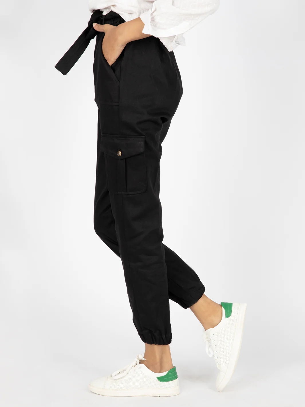 Black Women Trouser - AL-T-521 - Image 2