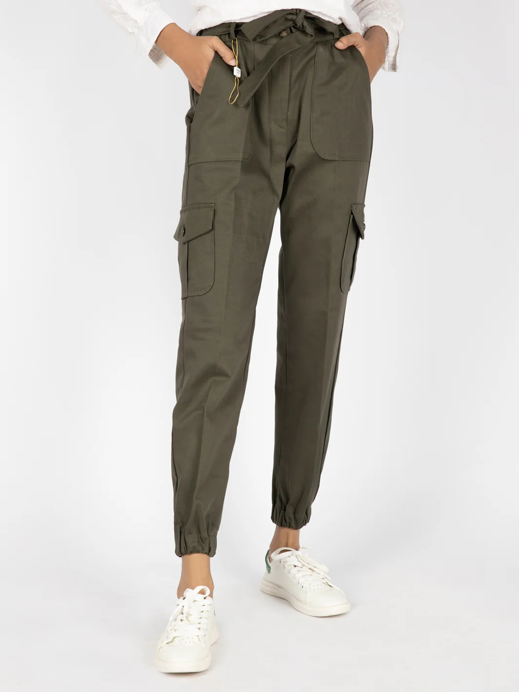 Green Women Trouser - AL-T-523