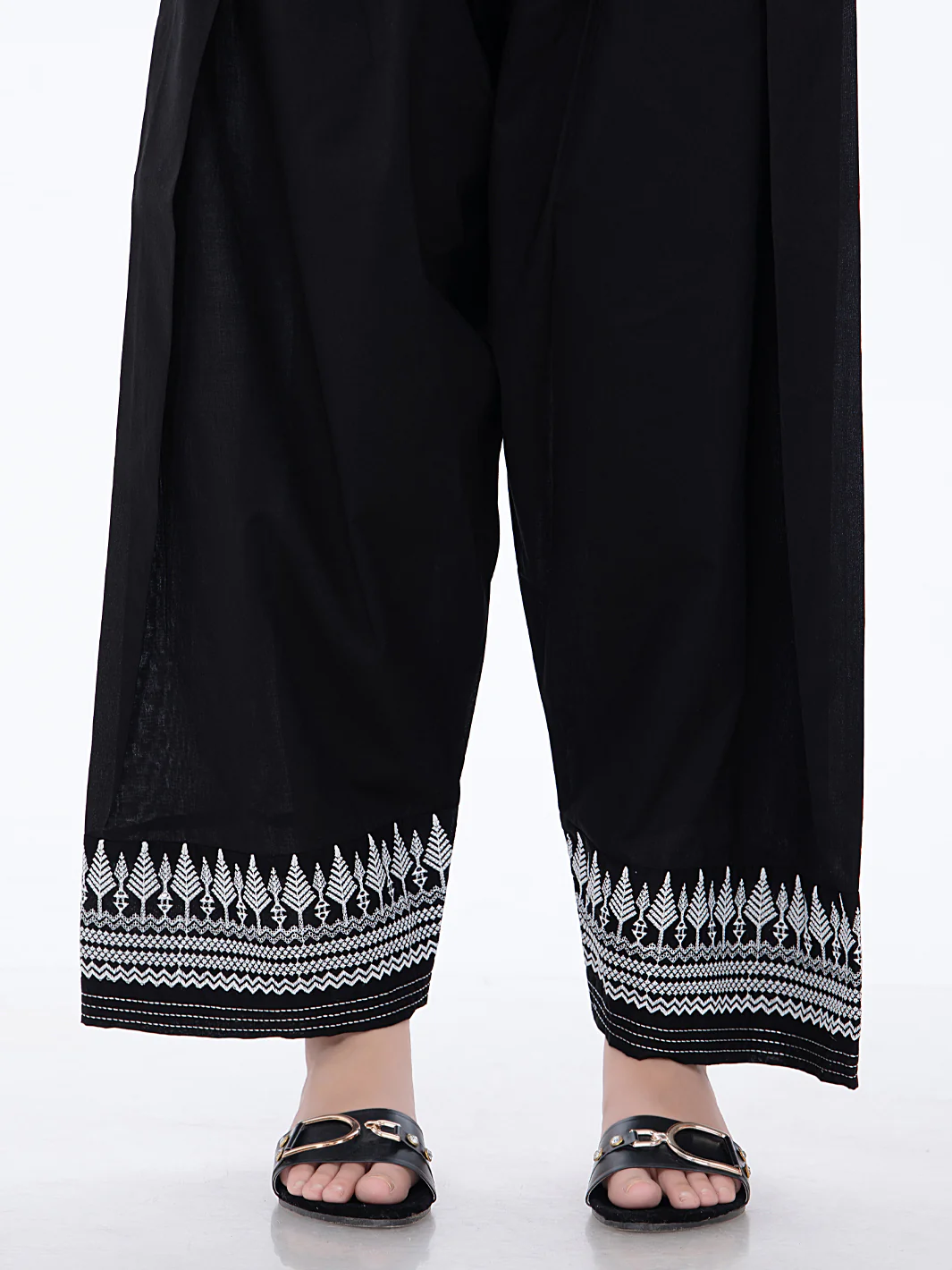 Black Women Trouser - AL-T-561 - Image 2