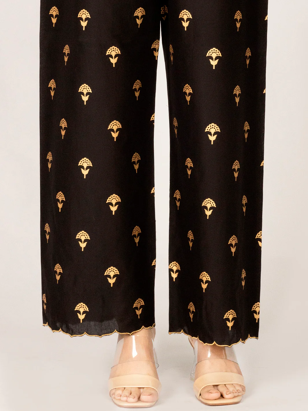 Black Lawn Trouser - AL-T-565B - Image 2