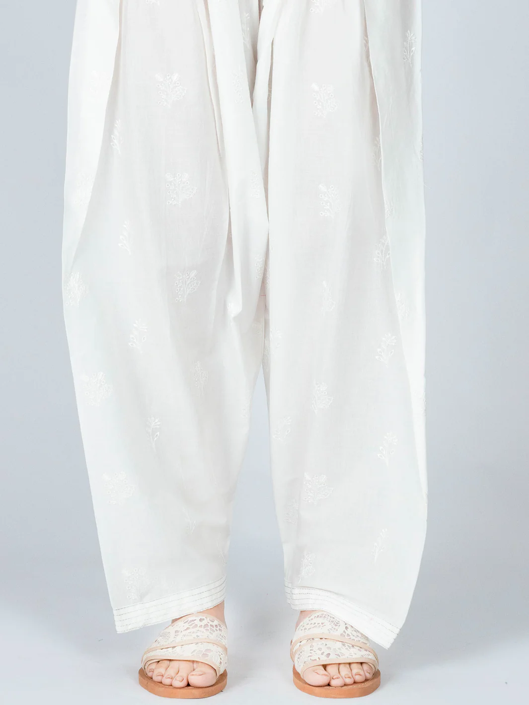 White Dyed Trouser - AL-T-572 - Image 2