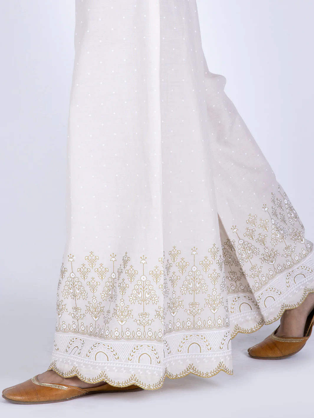 Off White Trousers - AL-T-632 - Image 2