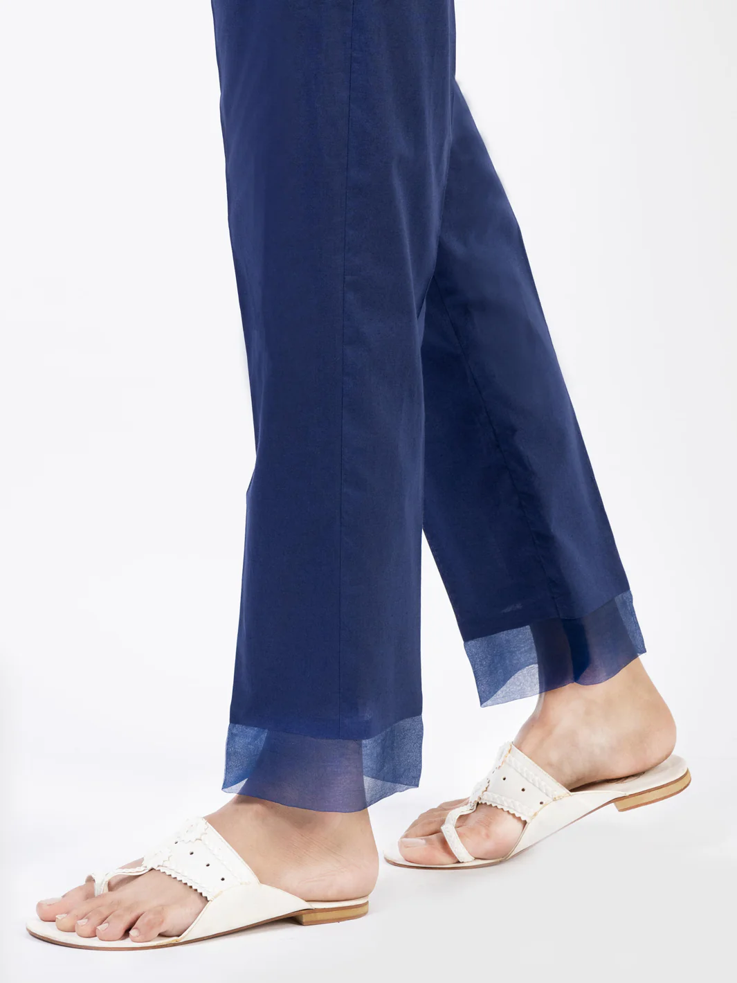 Blue Lawn Trousers - AL-T-677 - Image 2