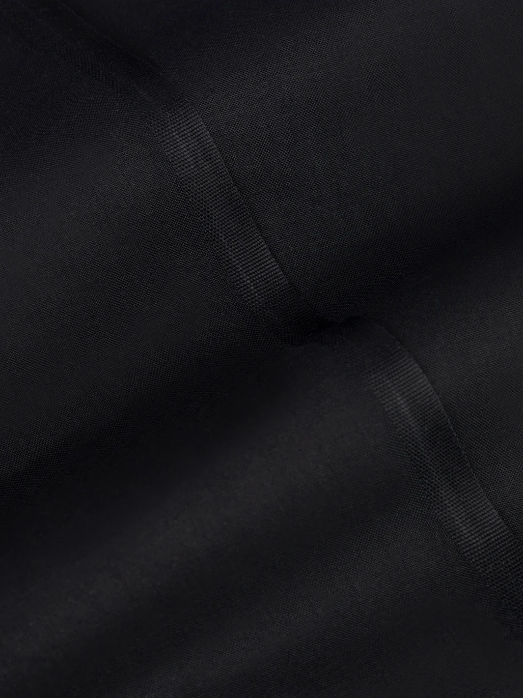 Black Blended Unstitched Fabric - AL-UN-JHR-15054