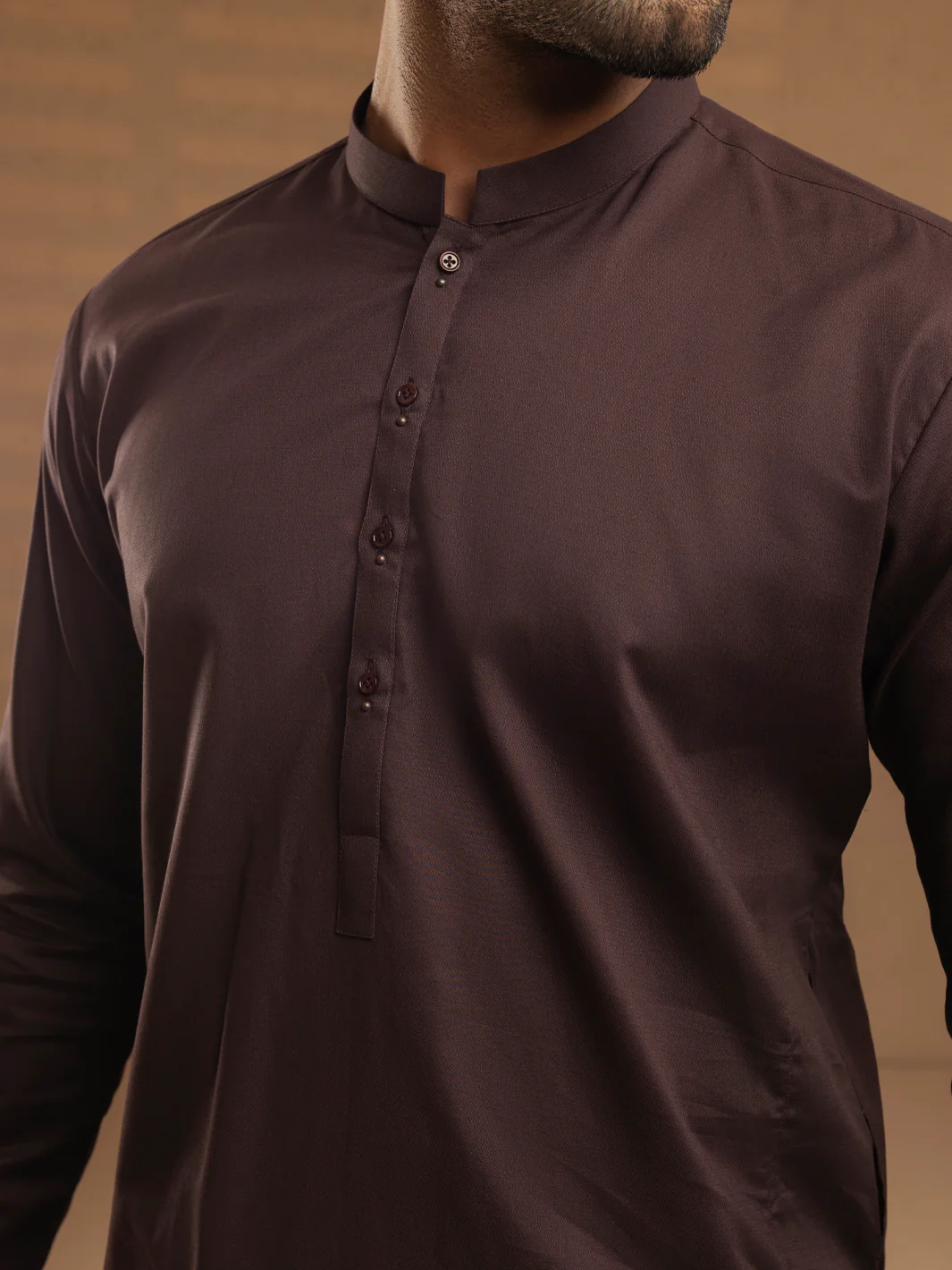 Maroon Cotton Unstitched Fabric - AL-UN-MRJ-6149-BX - Image 3