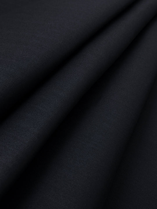 Black Blended Men Unstitched Fabric - AL-UN-NZM-6150 - Image 2
