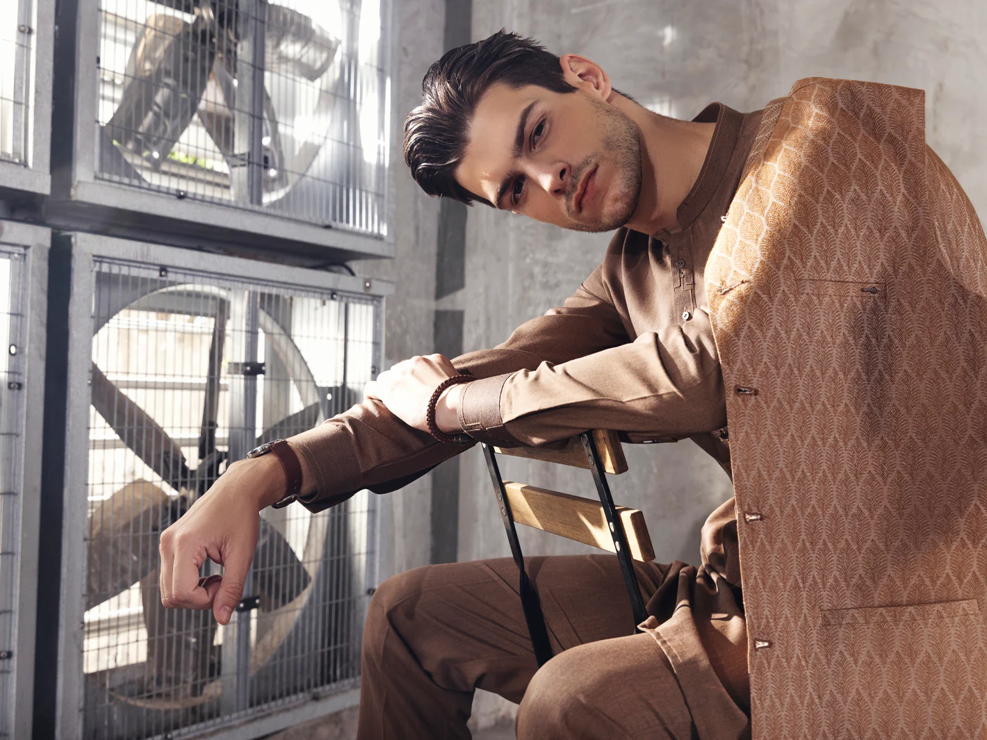Brown Waistcoat - AL-WC-390 - Image 5