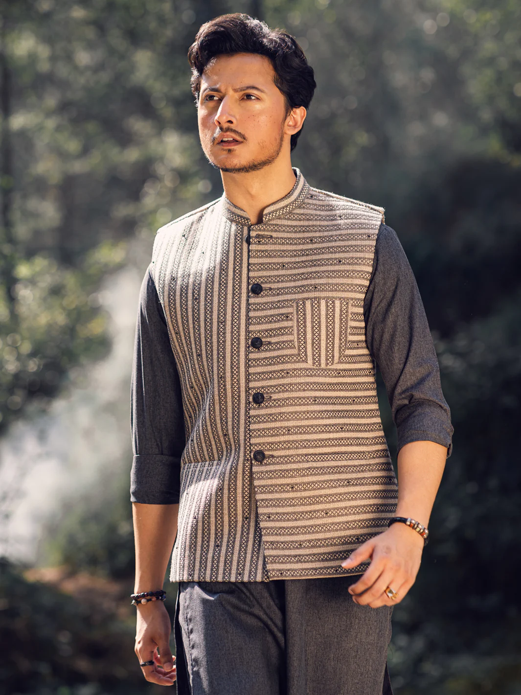 Grey Waistcoat - AL-WC-518 - Image 3