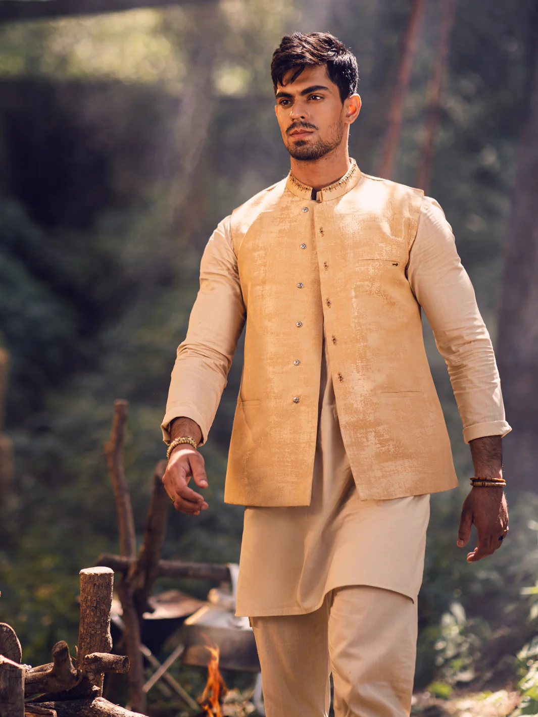 Dull Tan Waistcoat - AL-WC-520