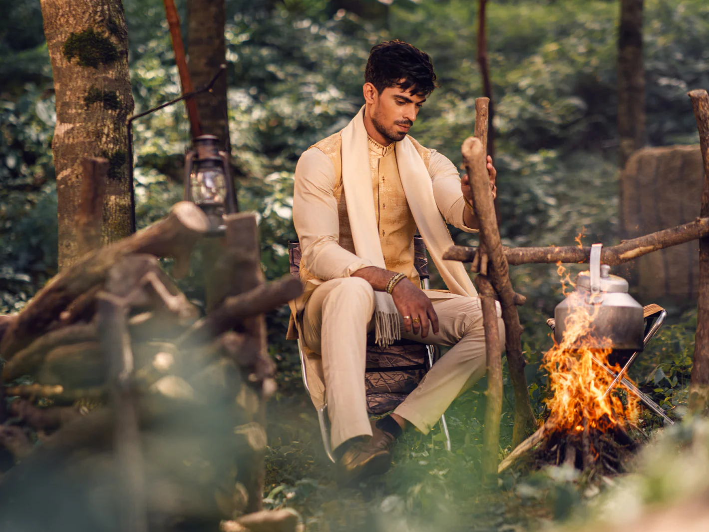Dull Tan Waistcoat - AL-WC-520 - Image 4