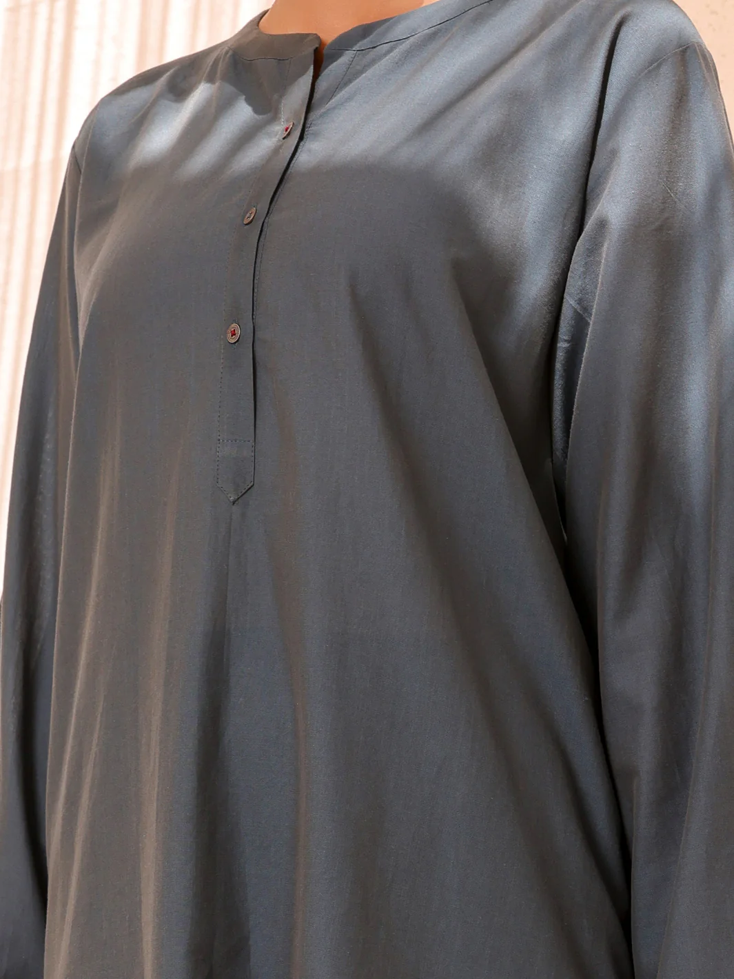 Dark Blue Cotton 2Pc Stitched - ALCR-2PS-LKS-1040 - Image 4