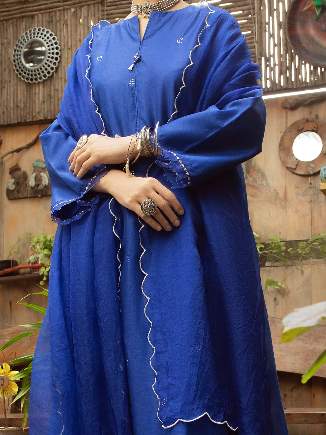 Dark Blue 2Pc Stitched - ALCR-2PS-LKS-1070 - Image 6