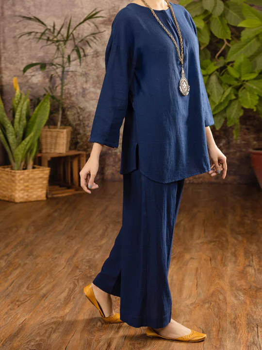 Blue 2Pc Stitched - ALCR-2PS-LKS-1099 - Image 4