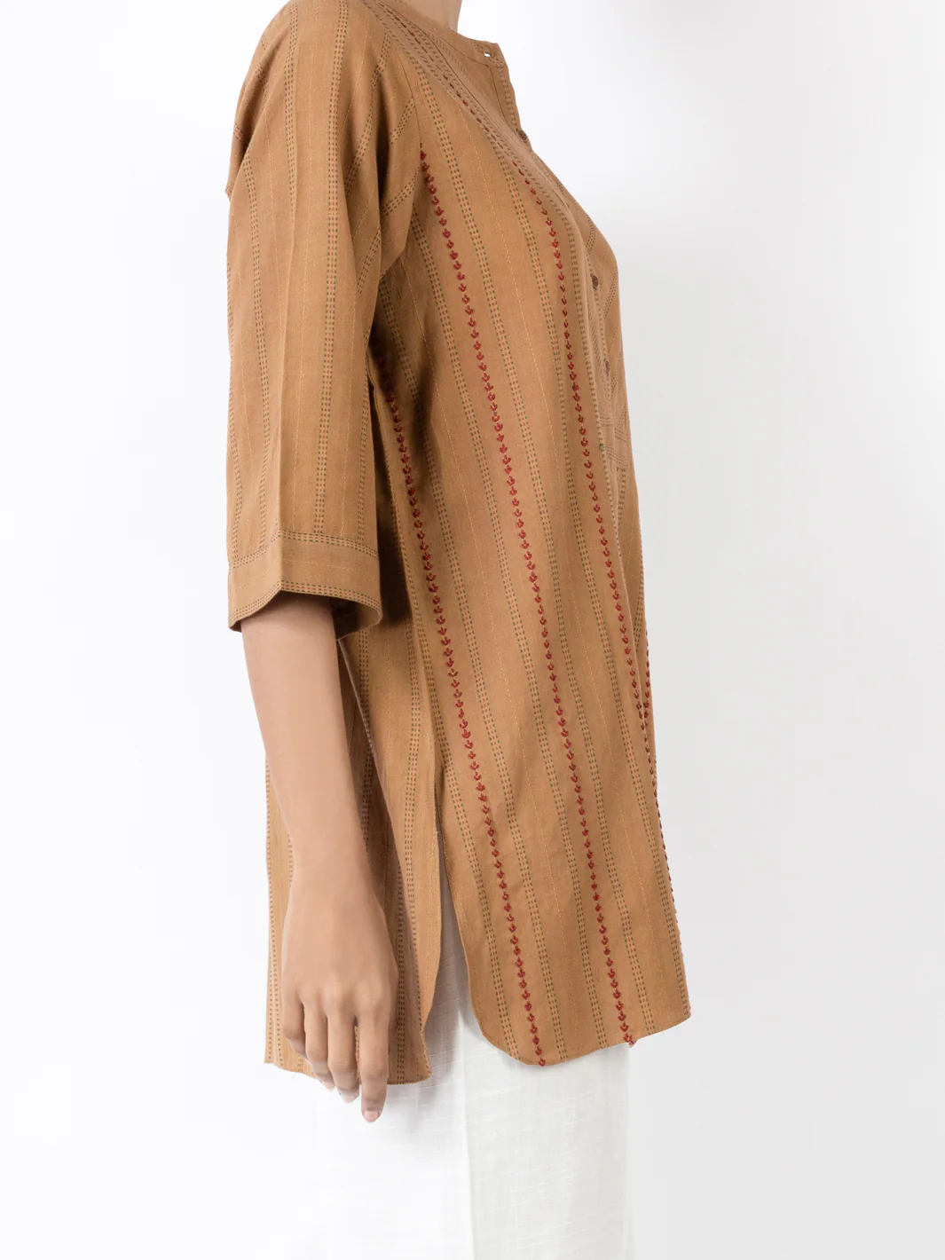 Brown Kurti - ALCR-LK-1031 - Image 3