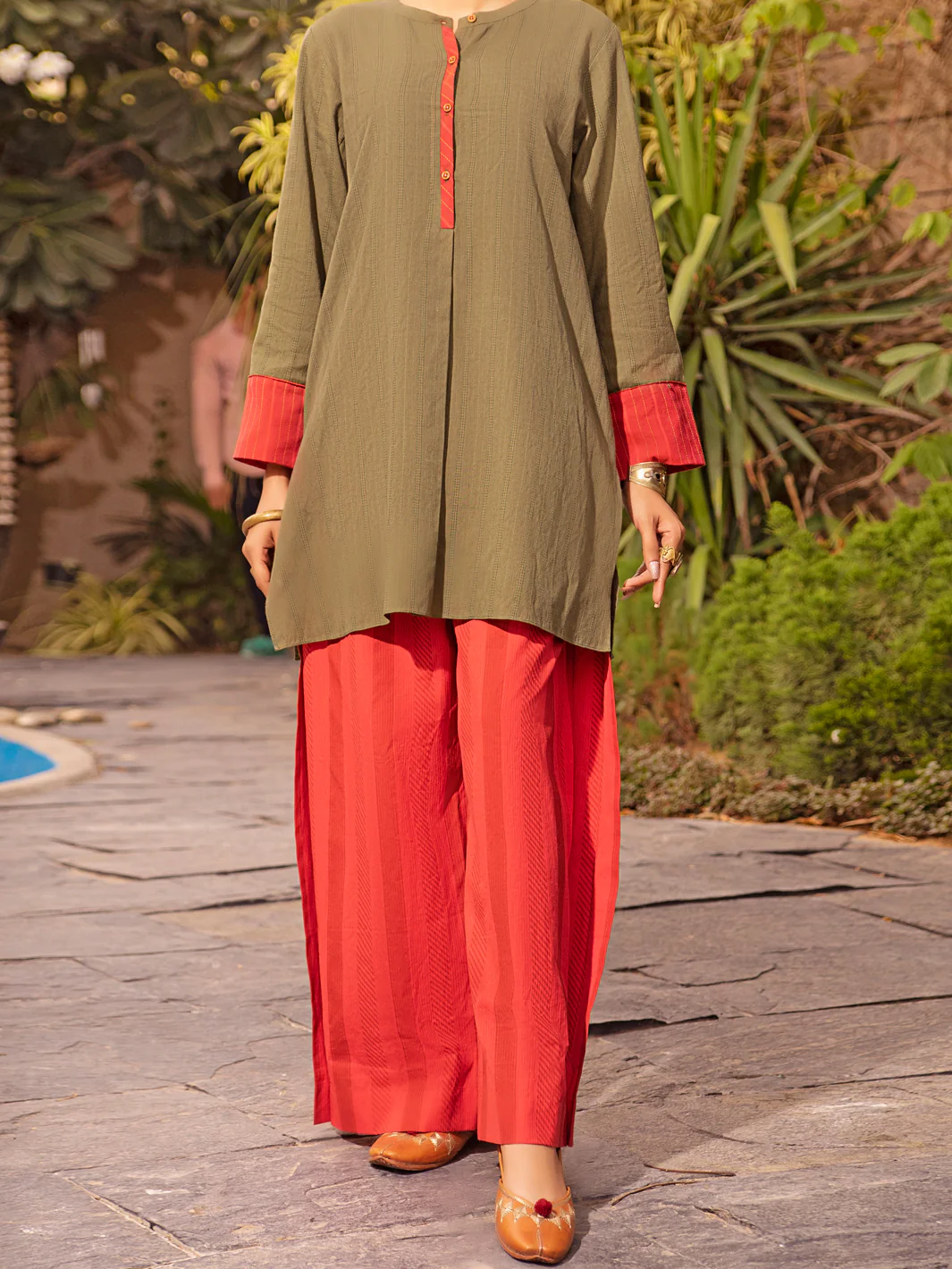 Mehndi Kurti - ALCR-LK-1037