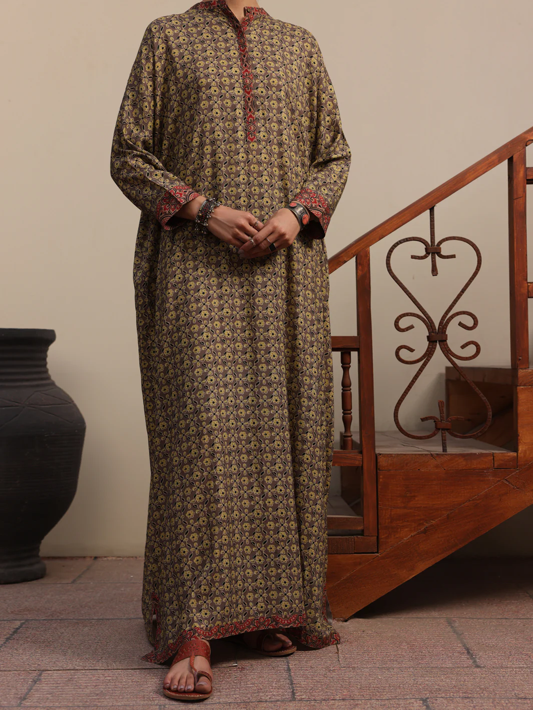 Mehndi Green Kurti - ALCR-LK-1059