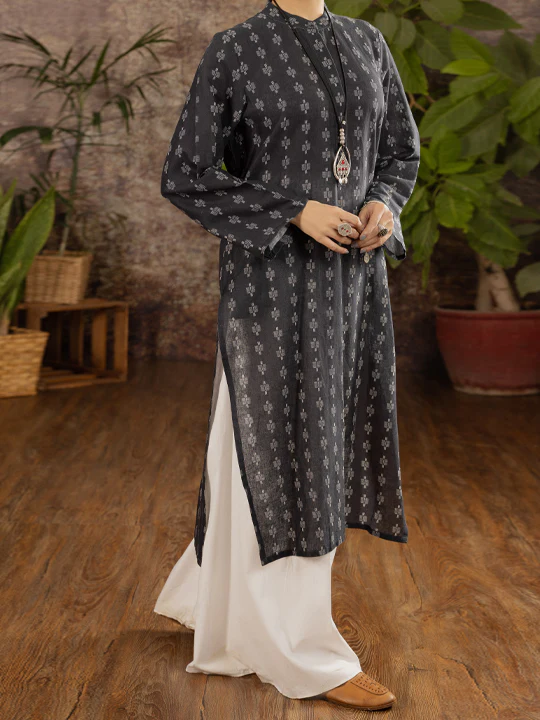 Black Kurti - ALCR-LK-1106 - Image 2