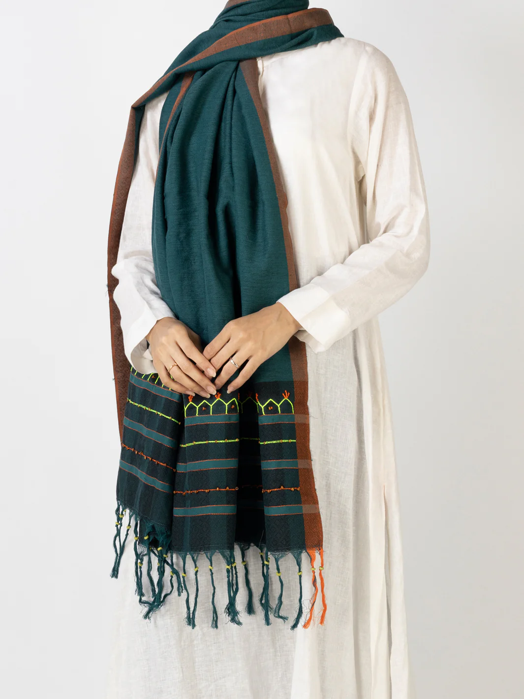 Dark Green Stole - ALCR-ST-1034 - Image 2