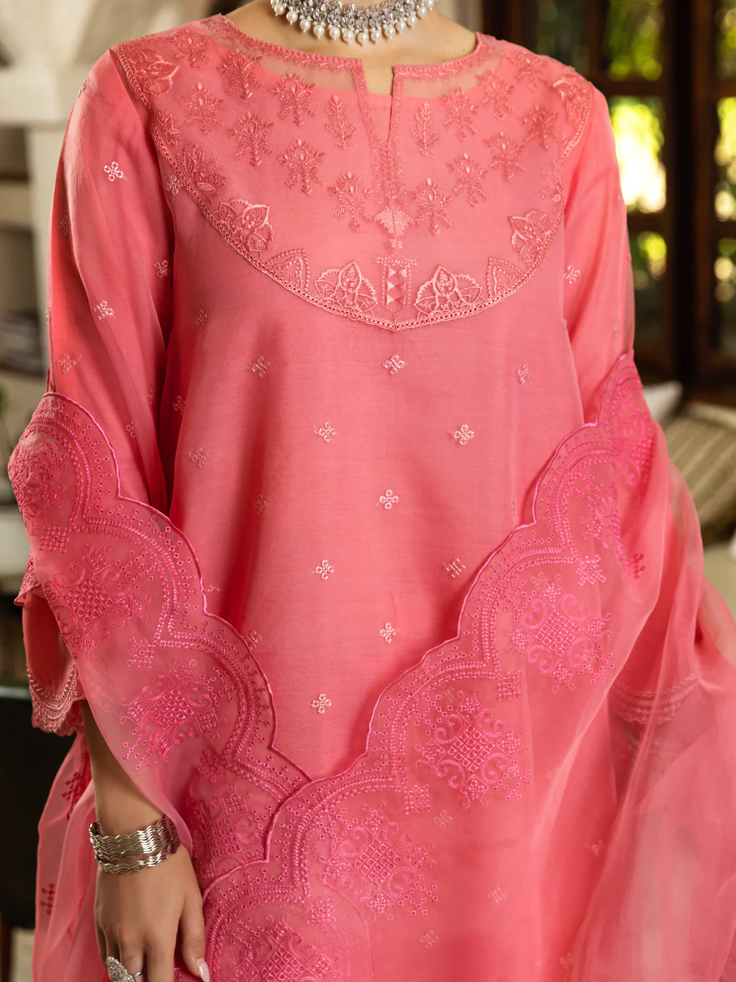 Pink Stole - ALCR-ST-1048 - Image 2