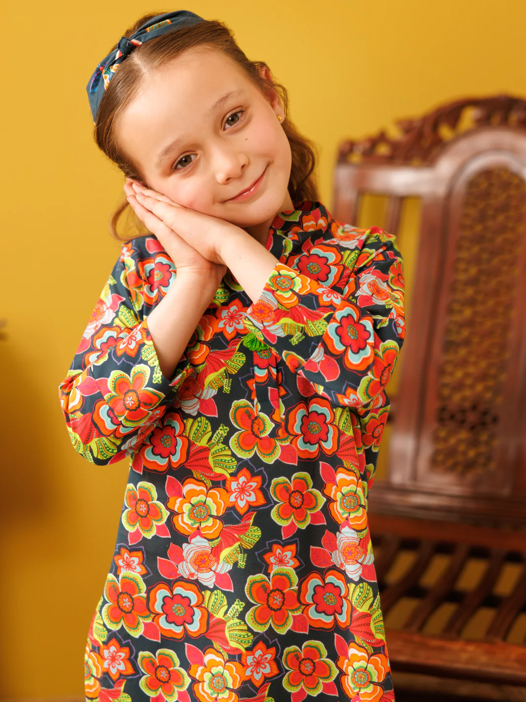 Multicolor Cambric 2 Piece Stitched - ALGR-2PS-LKS-1028 - Image 3