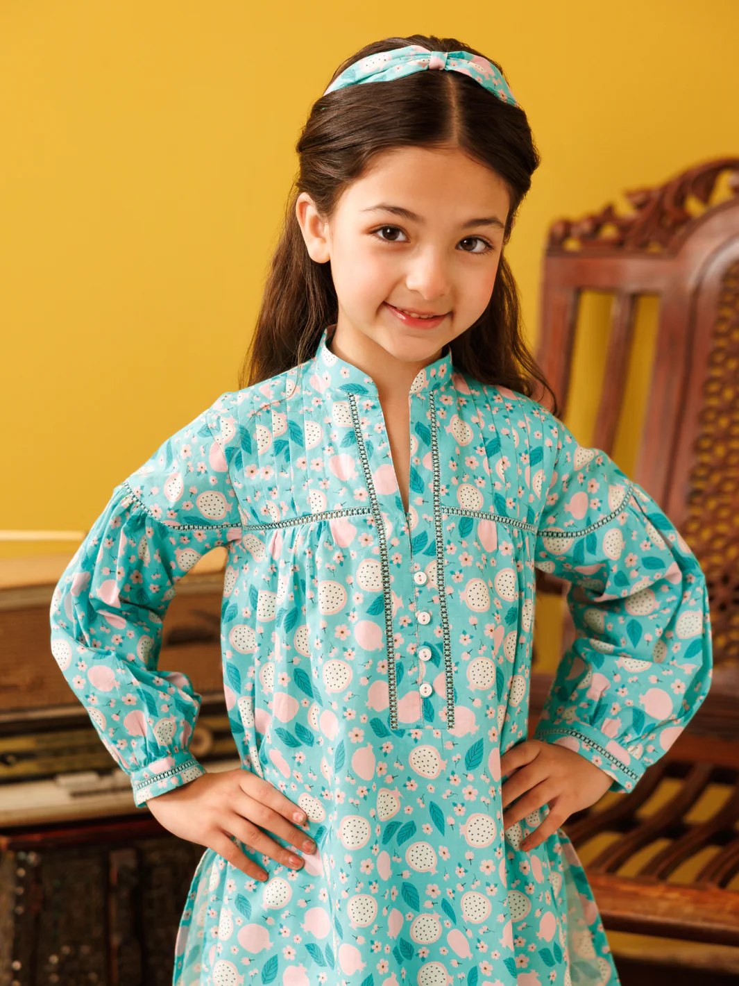 Ferozi Cambric 2 Piece Stitched - ALGR-2PS-LKS-1029 - Image 3