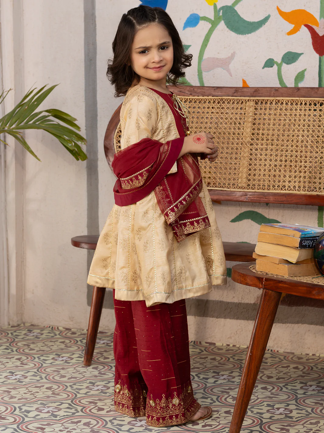 Golden 2 Piece Stitched - ALGR-3PS-LS-001 - Image 3