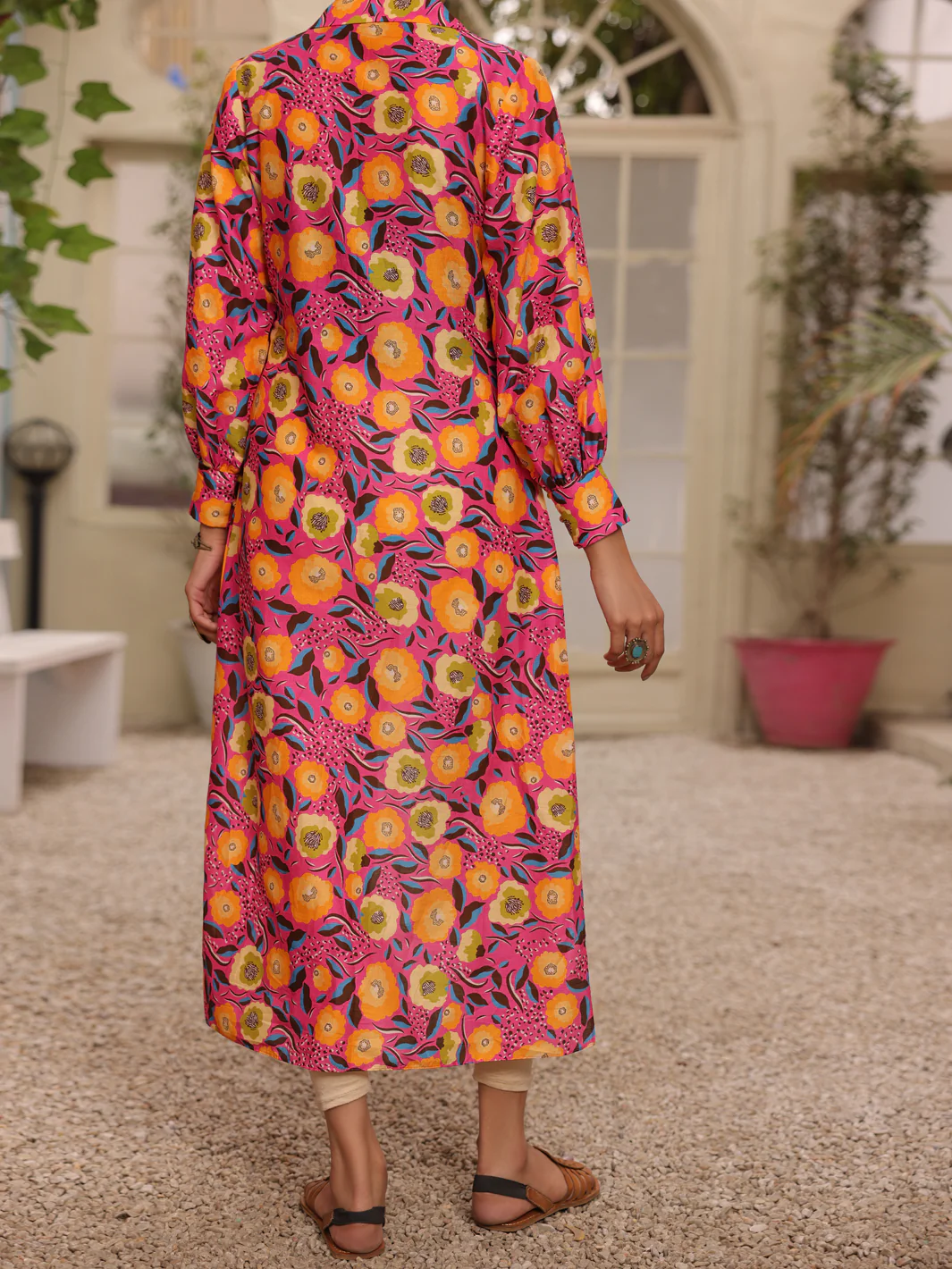Fuchsia 2Pc Unstitched - ALP-2PS-1681 - Image 3