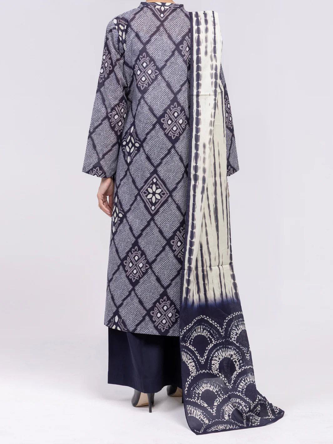 Blue Lawn 2Pc Unstitched - ALP-2PS-LKD-2470 - Image 3