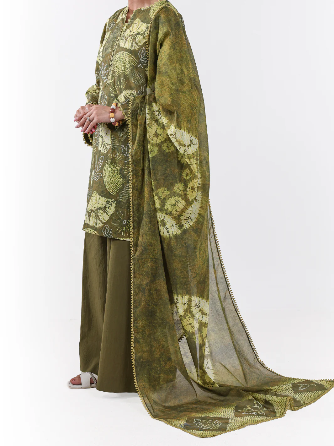 Green Lawn 2Pc Unstitched - ALP-2PS-LKD-2472 - Image 4