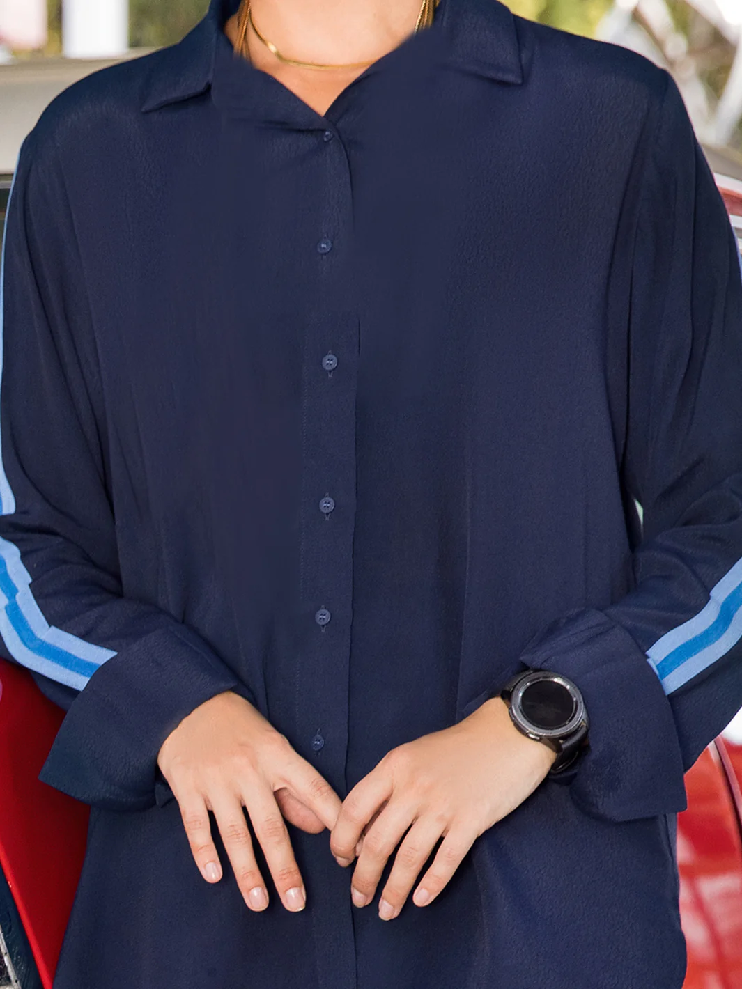 Blue 2Pc Stitched - ALP-2PS-LKS-1335 - Image 2