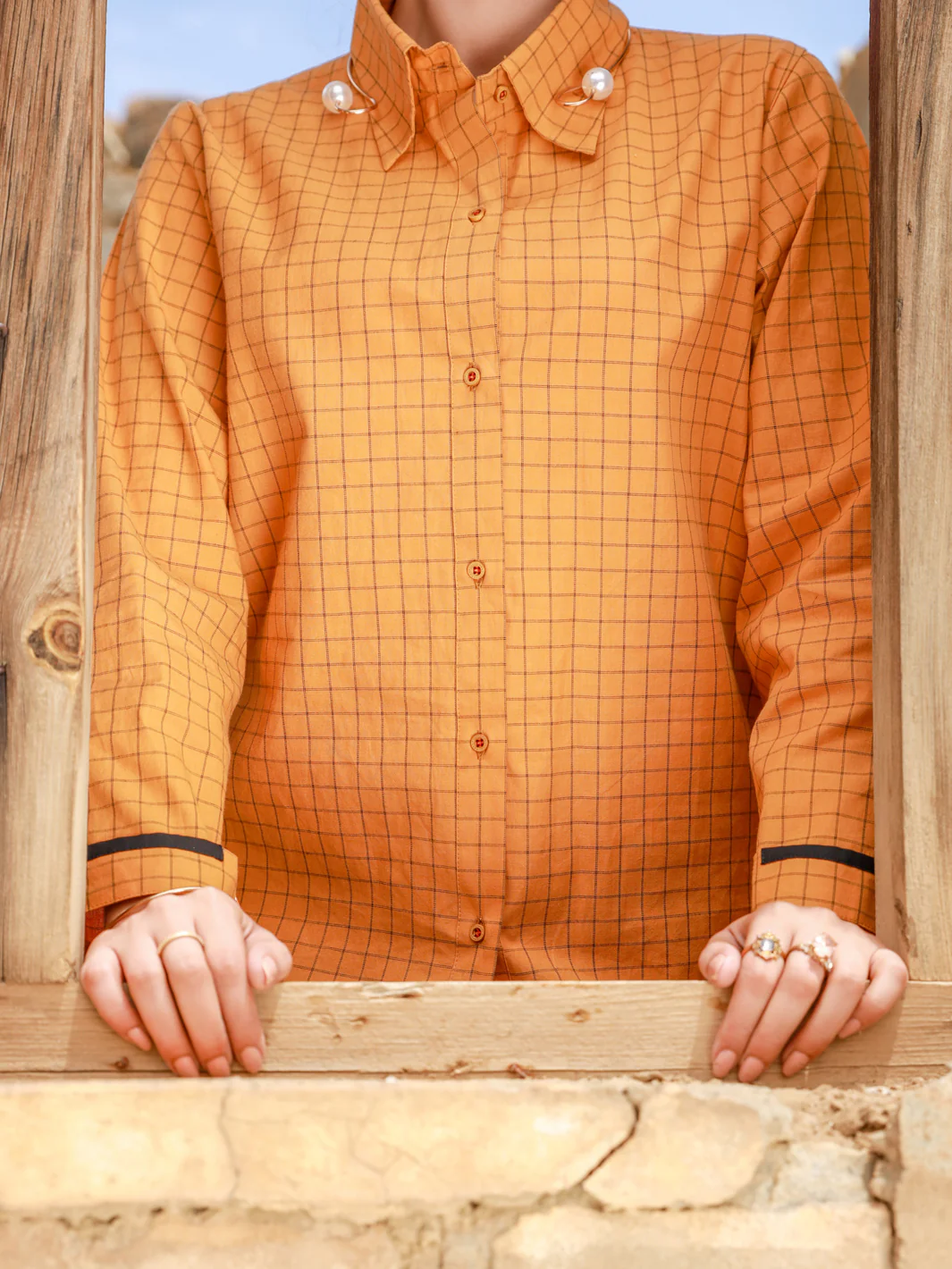 Mustard 2Pc Stitched - ALP-2PS-LKS-1467 - Image 4