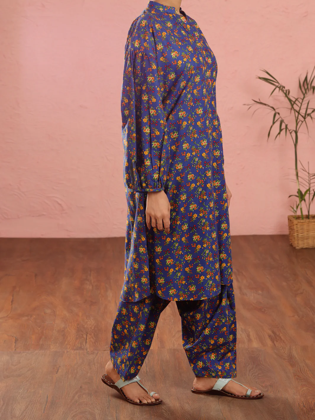 Blue Cambric 2Pc Stitched - ALP-2PS-LKS-1967 - Image 3