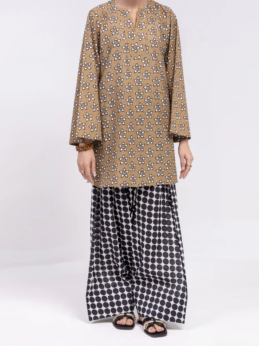 Mustard Lawn 2Pc Stitched - ALP-2PS-LKS-2482