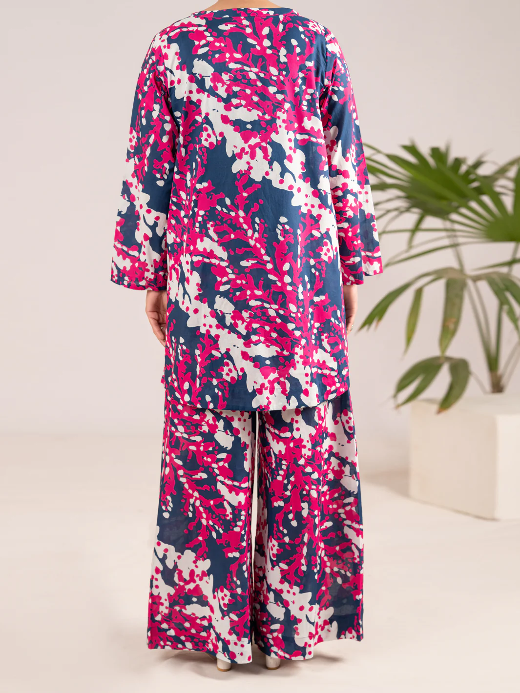Blue Lawn Co-Ord Set - ALP-2PS-LKS-2506 - Image 3