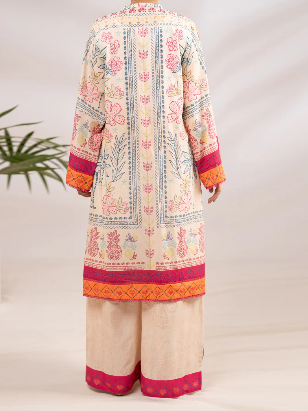 Ivory Lawn 2Pc Stitched - ALP-2PS-LKS-2529 - Image 3