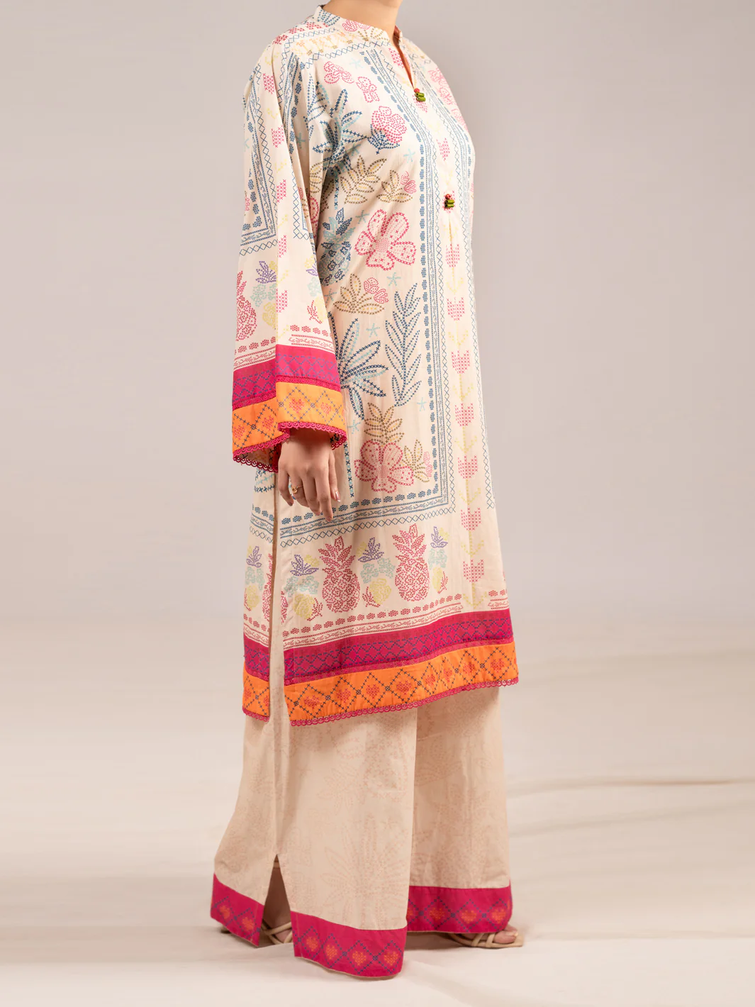 Ivory Lawn 2Pc Stitched - ALP-2PS-LKS-2529 - Image 4
