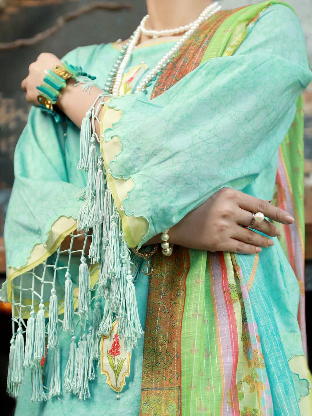 Ferozi Lawn 3Pc Unstitched - ALP-3PS-1395 - Image 3