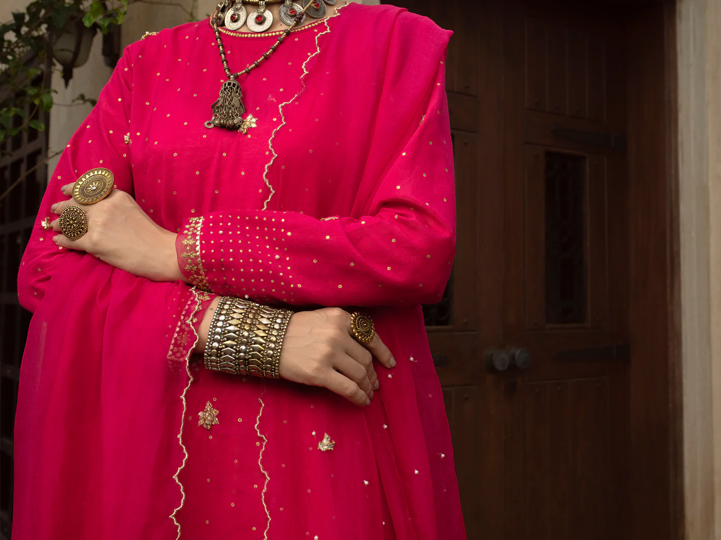 Pink 3Pc Stitched - ALP-3PS-1397 - Image 5