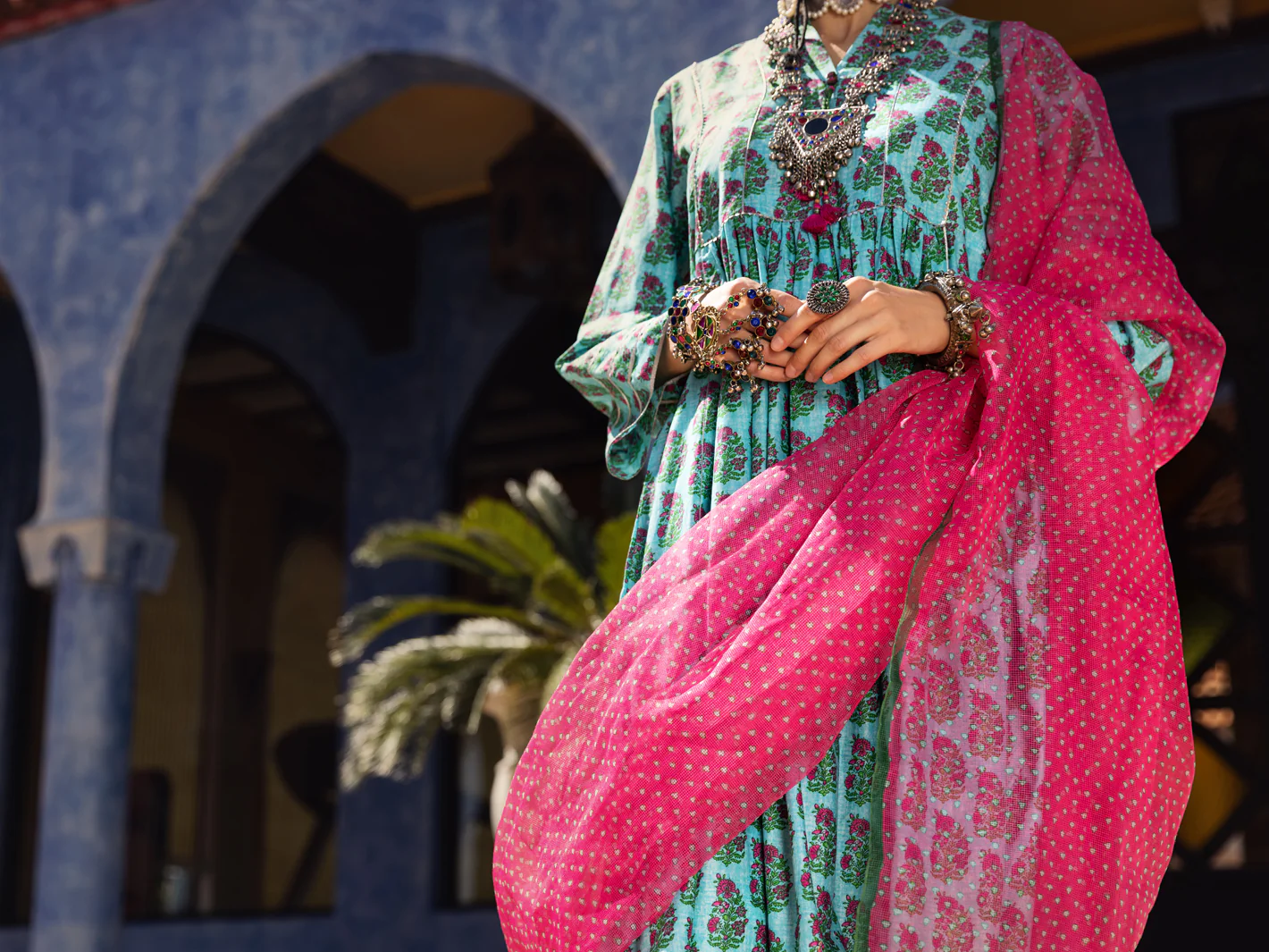 Aqua Lawn 3Pc Unstitched - ALP-3PS-1498 - Image 4
