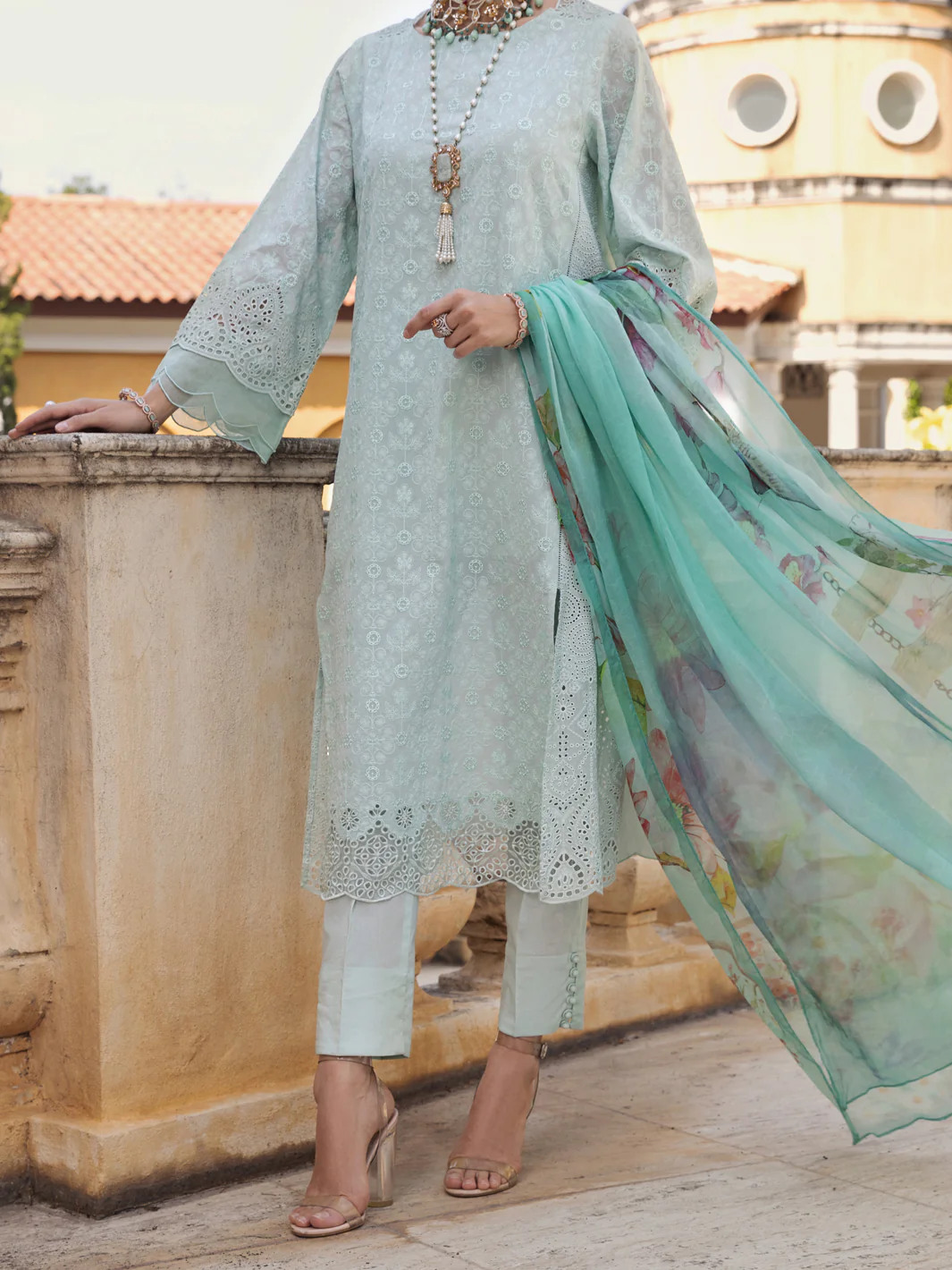 Ferozi 3Pc Stitched - ALP-3PS-1586