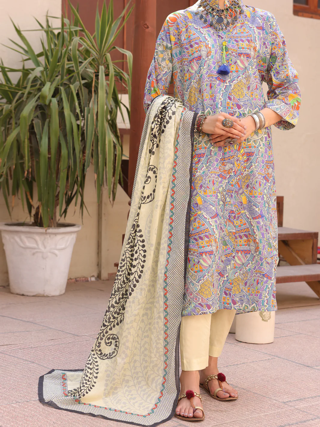 Multicolor 3Pc Stitched - ALP-3PS-1609