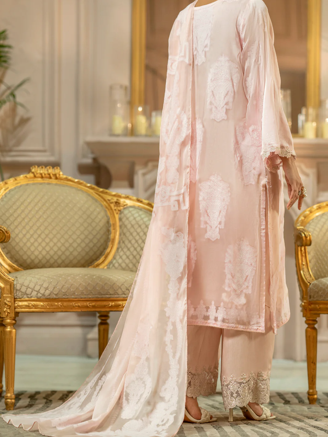 Pink 3Pc Stitched - ALP-3PS-1665 - Image 2