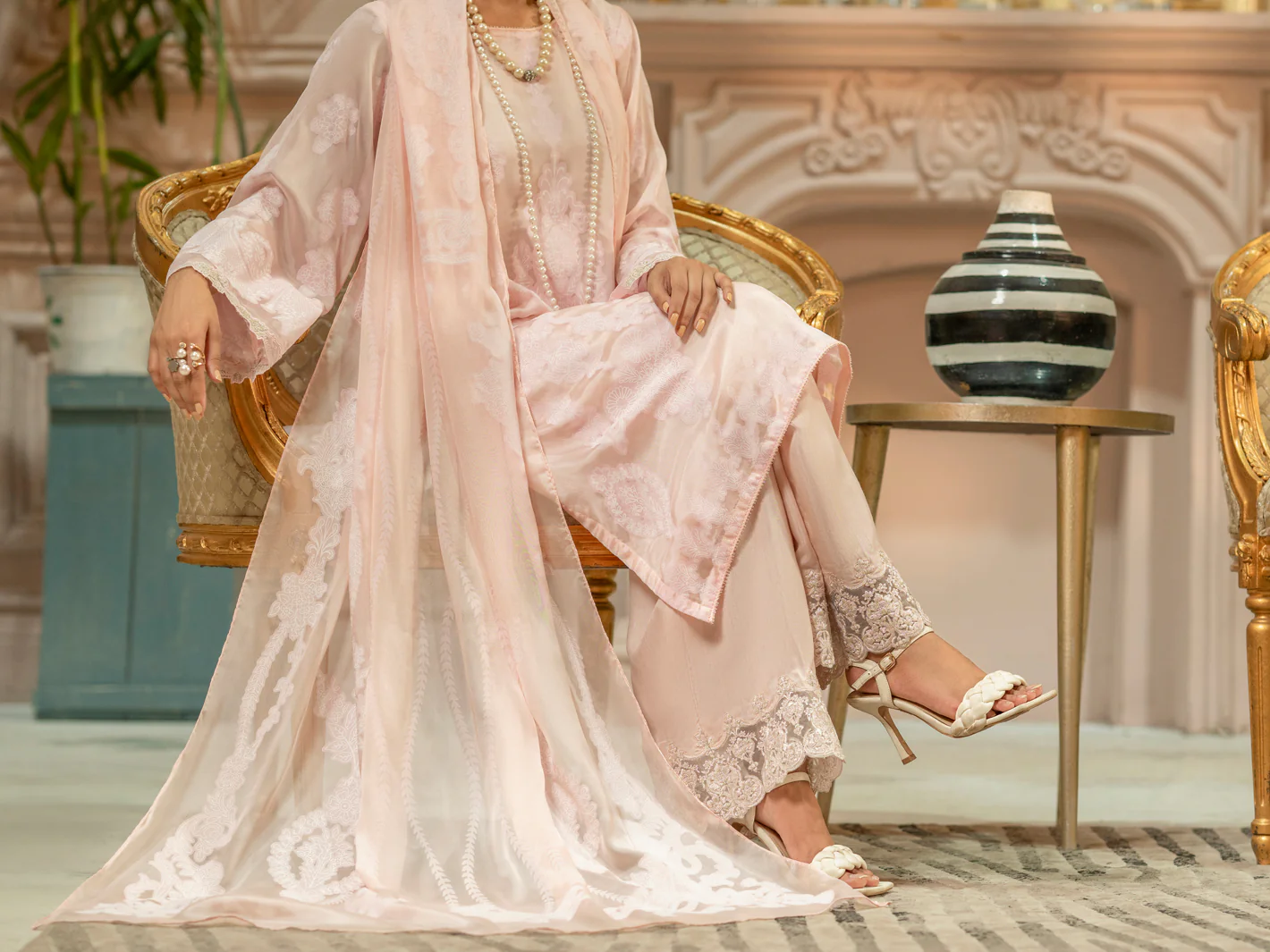 Pink 3Pc Stitched - ALP-3PS-1665 - Image 3