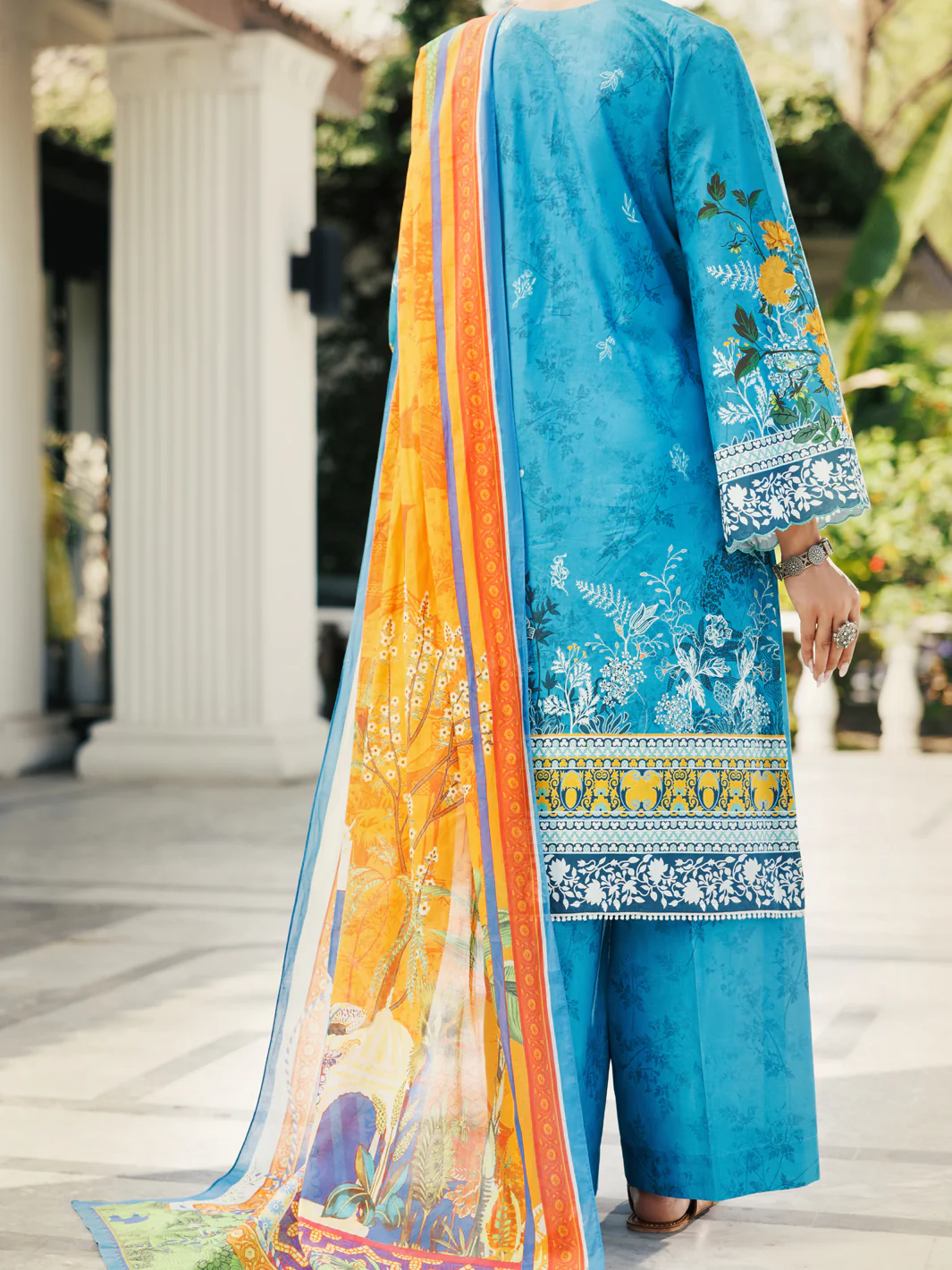 Ferozi Lawn 3Pc Stitched - ALP-3PS-2117 - Image 4