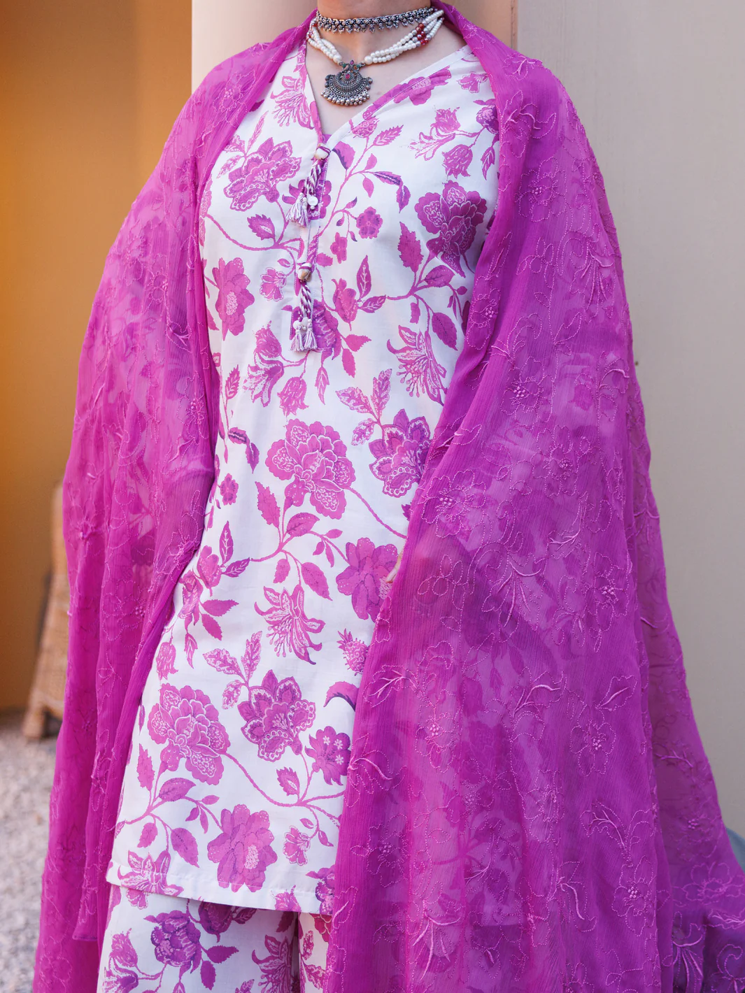 Light Purple Lawn 3Pc Stitched - ALP-3PS-2316 - Image 4