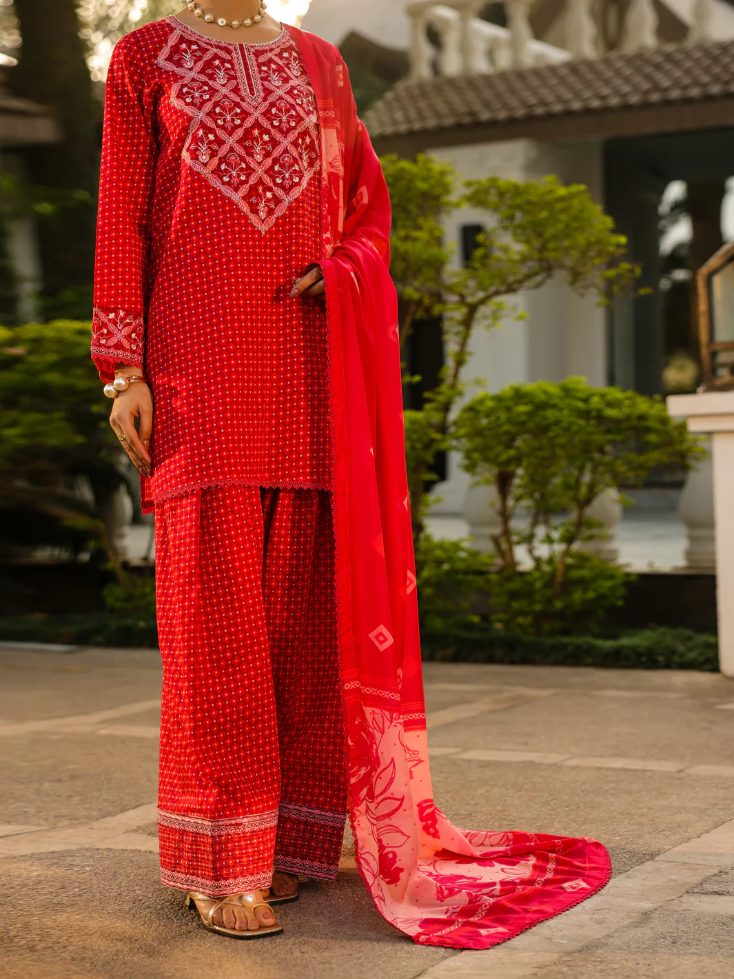 Fuchsia Lawn 3Pc Unstitched - ALP-3PS-2424 - Image 6