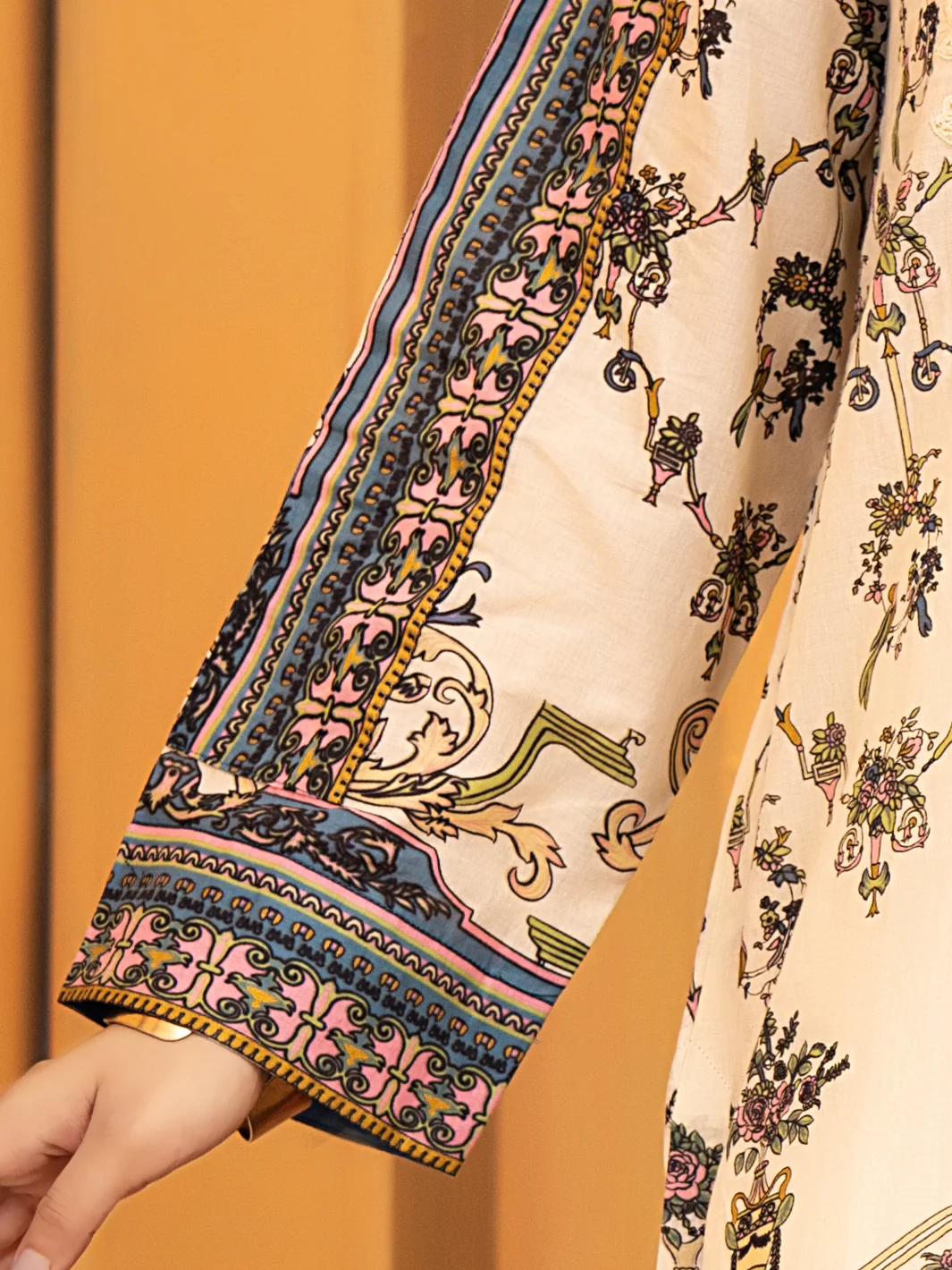 Ivory Lawn 3Pc Stitched - ALP-932 - Image 4