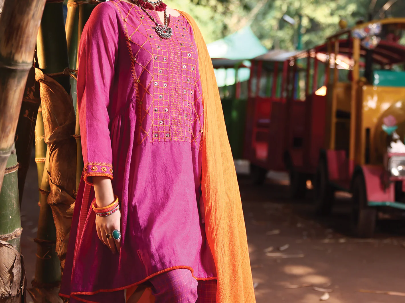 Purple Cotton Viscose 3Pc Stitched - ALP-3PS-946 - Image 4