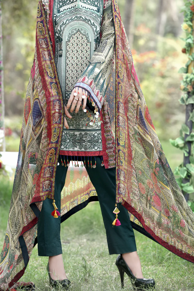 Beige 3Pc Stitched - ALP-460